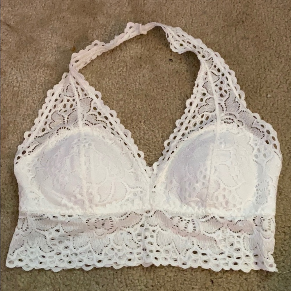 LIKE NEW Rue21 Halter Lace Bralette